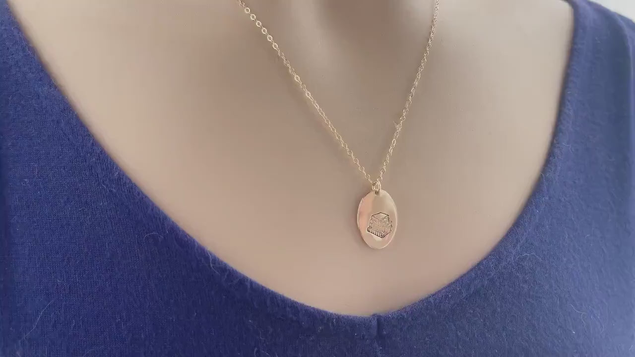 Book Necklace Book Stack Bookish Gift for Women