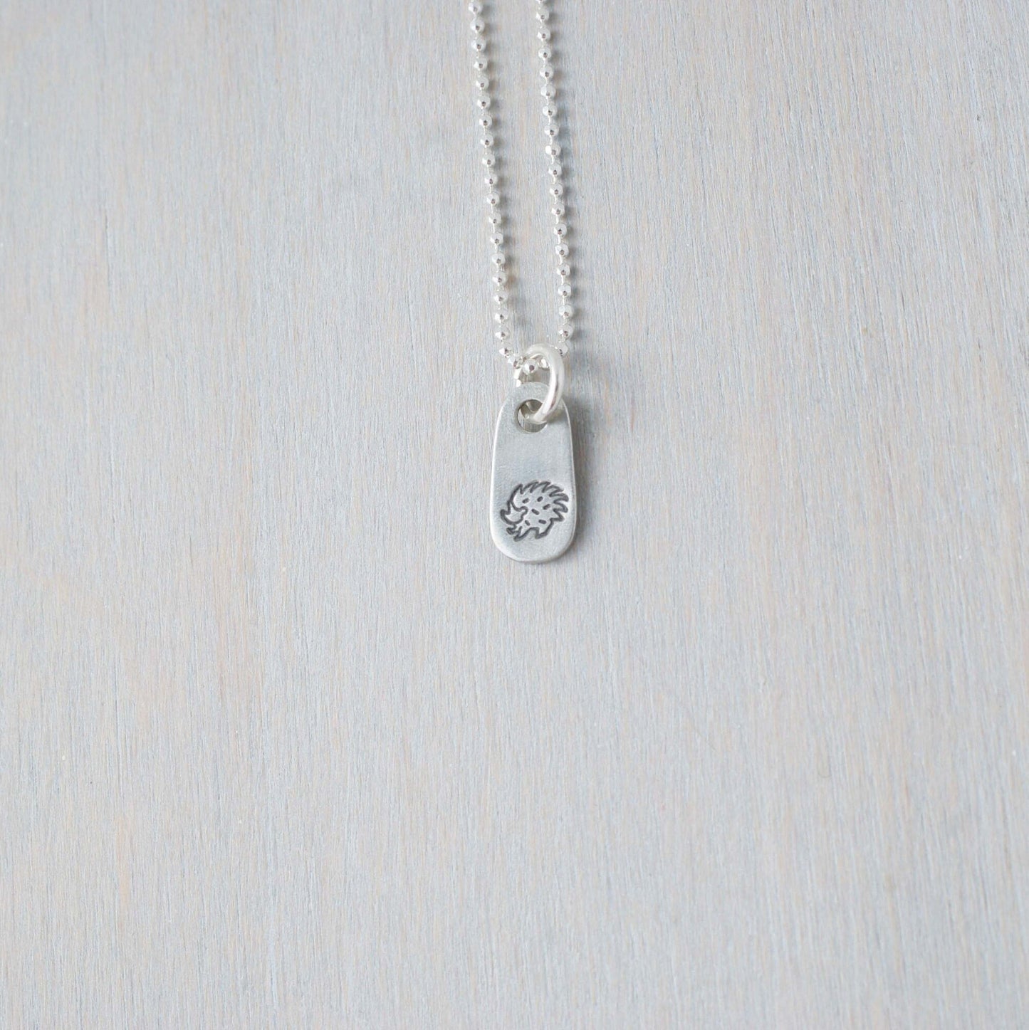 Hedgehog Necklace Hedgehog Charm Hedgehog Gift for Hedgehog Lover Birthday Gift for Her