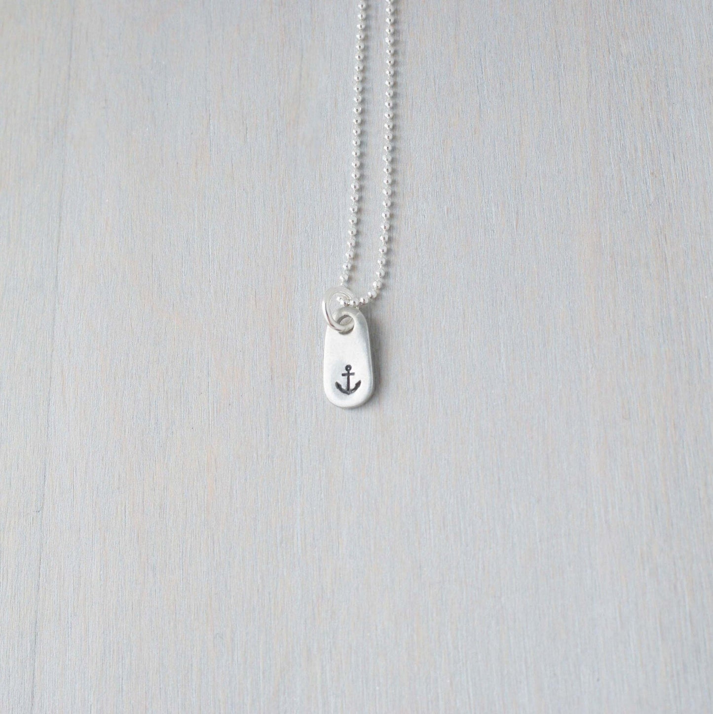 Anchor Necklace Refuse to Sink Strength Necklace Hope Anchor Necklace