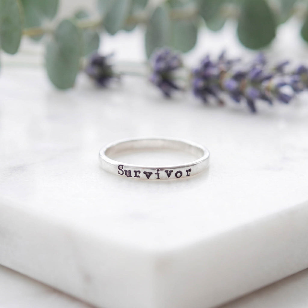 Survivor Ring in Sterling Silver