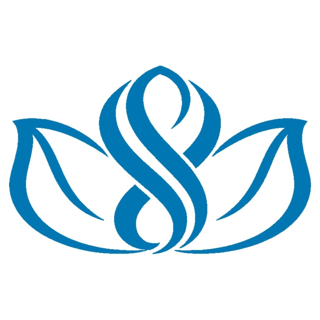 Blue logo with a stylized 'lotus SS' on a white background