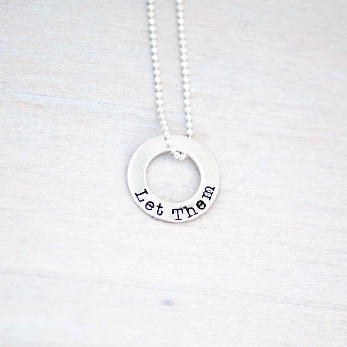 Let Them Self Love Necklace Encouragement Gifts for Your Best Friend