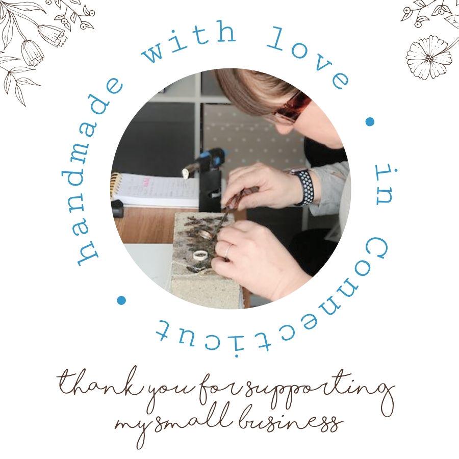 ADHD Ring, Just Breathe, Anxiety Fidget Ring in Sterling Silver