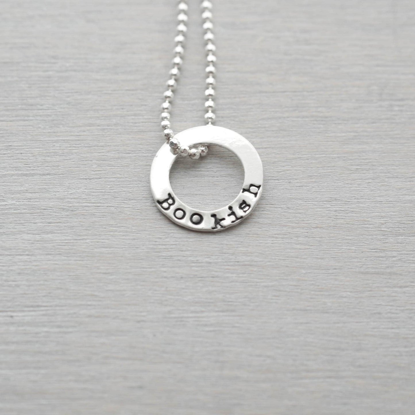 Book Lover Necklace Bookish gifts Bookworm gift